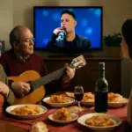 Riti familiari della domenica con musica neomelodica: dettagli che fanno ancora emozionare